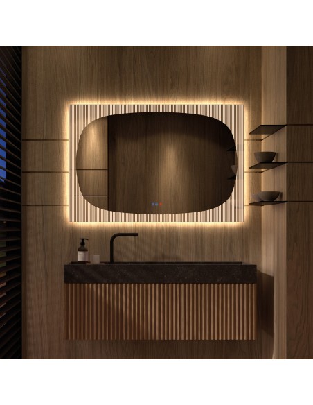 Espejo LED Rin de Dyled, Standard y Standard Pro