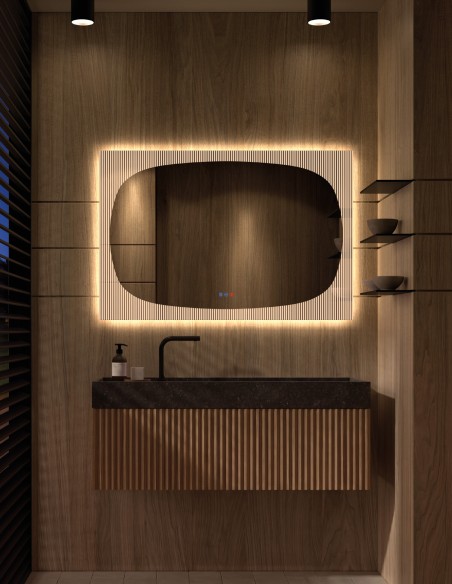 Espejo LED Rin de Dyled, Standard y Standard Pro