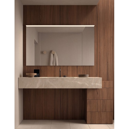 Espejo de baño Goa de Dyled con aplique LED Nui, 60-140 cm 2