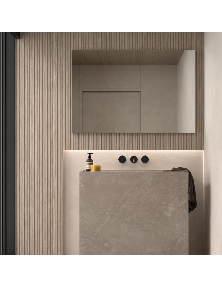 Espejo de baño Padua de Dyled sin iluminación, 60-140 cm