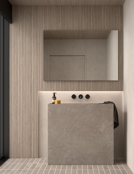 Espejo de baño Padua de Dyled sin iluminación, 60-140 cm
