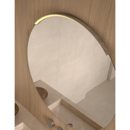 Aplique LED Monza de Dyled para espejo, Ø 50-120 cm 2