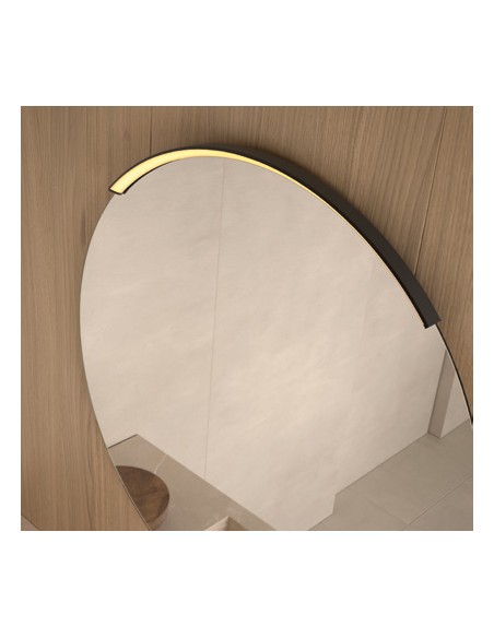 Aplique LED Monza de Dyled para espejo, Ø 50-120 cm
