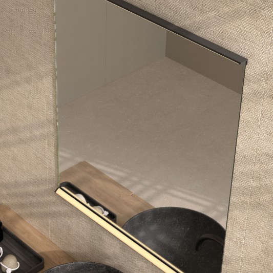 Aplique LED Line de Dyled para espejo, 60-90 cm