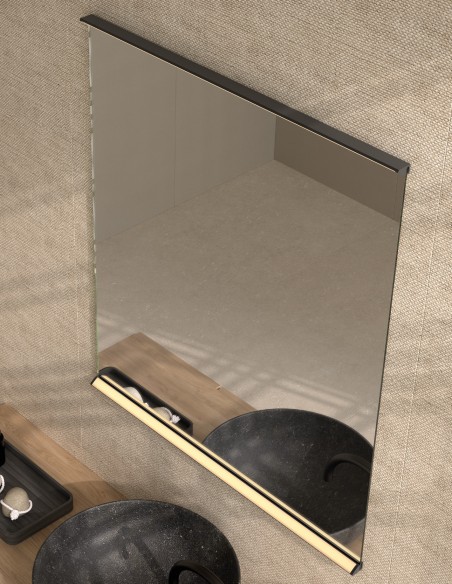 Aplique LED Line de Dyled para espejo, 60-90 cm