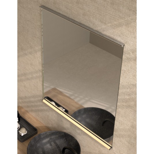 Aplique LED Line de Dyled para espejo, 60-90 cm