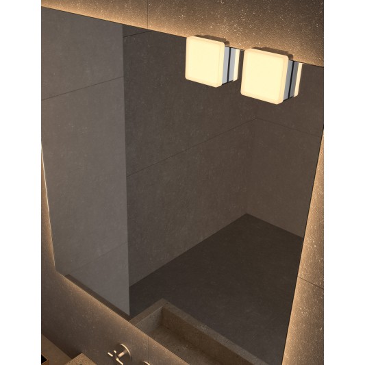 Aplique LED Square de Dyled para espejo, 7,5 cm 2