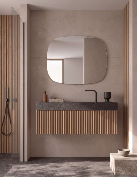Espejo de baño Boyana de Dyled sin iluminación, 50-140 cm