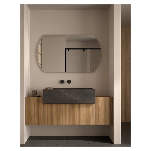 Espejo de baño Alsek de Dyled sin iluminación, 100-140 cm
