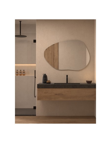 Espejo de baño Mumbai de Dyled sin iluminación, 100-120 cm