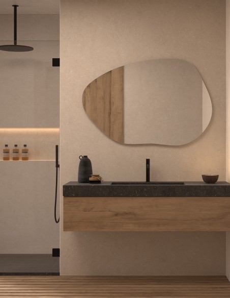 Espejo de baño Mumbai de Dyled sin iluminación, 100-120 cm
