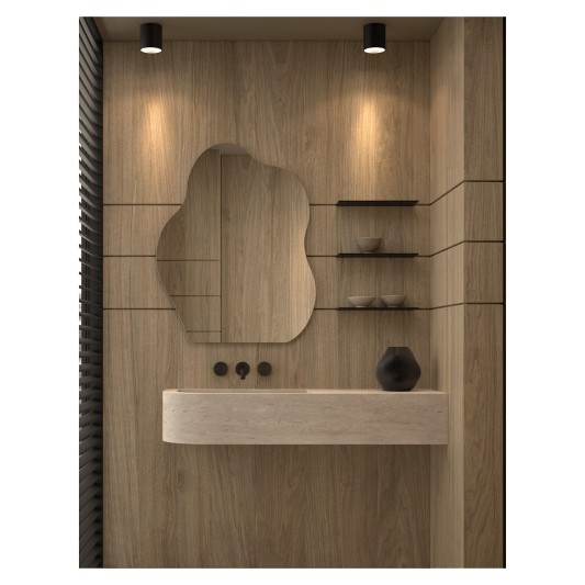 Espejo de baño Kazan de Dyled sin iluminación, 60-80 cm