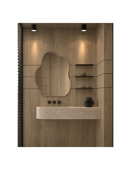 Espejo de baño Kazan de Dyled sin iluminación, 60-80 cm