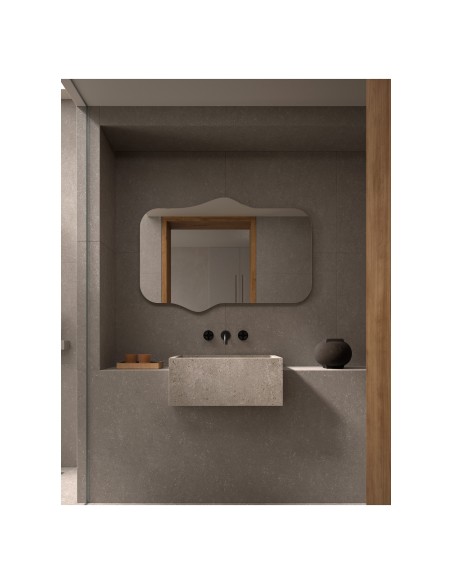 Espejo de baño Susa de Dyled sin iluminación, 100-140 cm