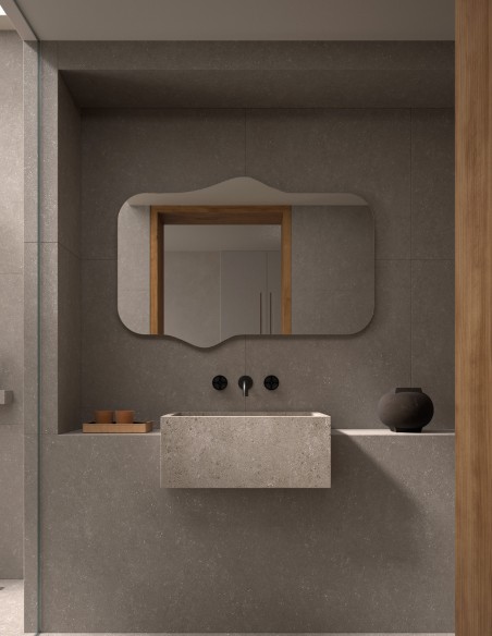 Espejo de baño Susa de Dyled sin iluminación, 100-140 cm