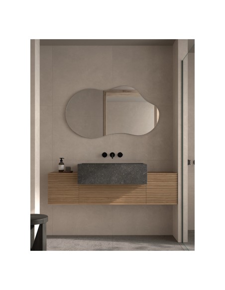 Espejo de baño Split de Dyled sin iluminación, 100-140 cm