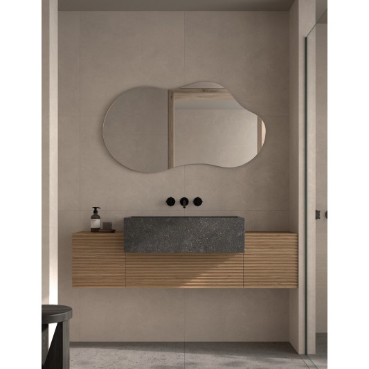 Espejo de baño Split de Dyled sin iluminación, 100-140 cm