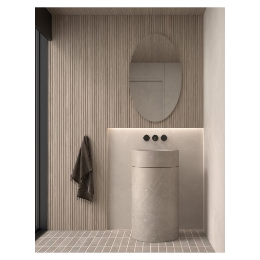 Espejo de baño Pirin de Dyled sin iluminación, 50-60 cm