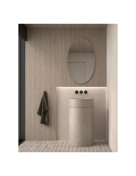 Espejo de baño Pirin de Dyled sin iluminación, 50-60 cm