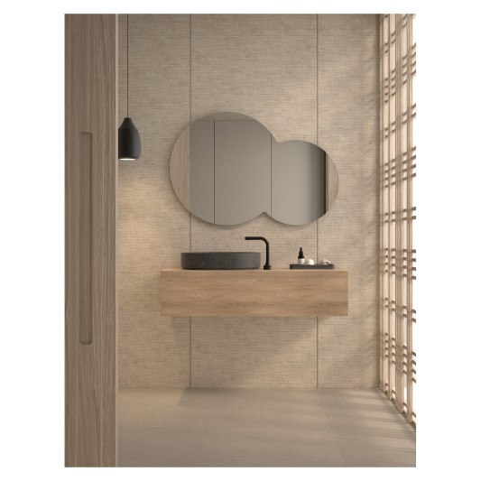 Espejo de baño Micenas de Dyled sin iluminación, 120 cm