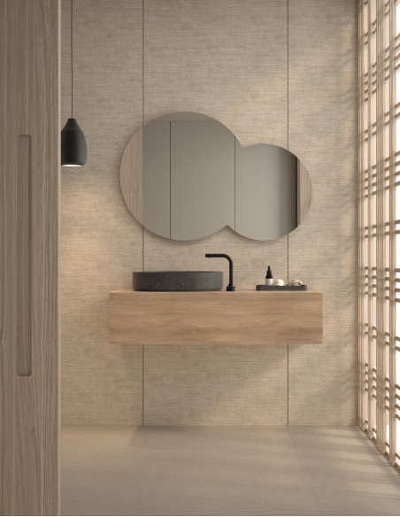Espejo de baño Micenas de Dyled sin iluminación, 120 cm
