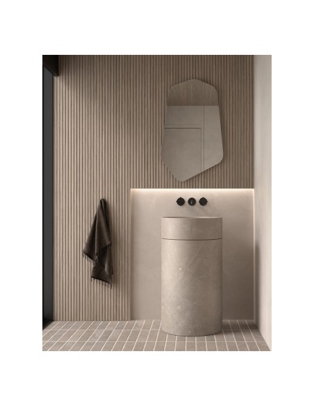 Espejo de baño Bergen de Dyled sin iluminación, 55 cm