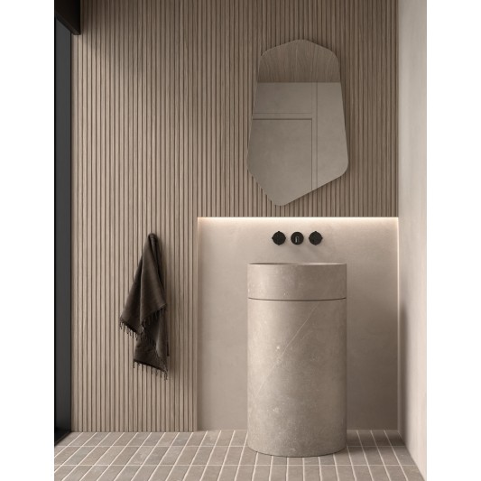 Espejo de baño Bergen de Dyled sin iluminación, 55 cm