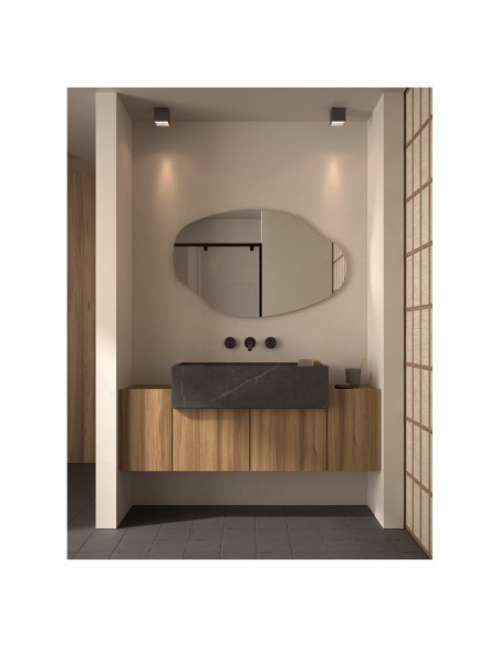 Espejo de baño Manu de Dyled sin iluminación, 100 cm