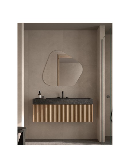 Espejo de baño Teneré de Dyled sin iluminación, 90 cm