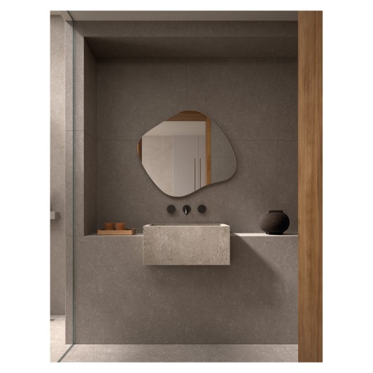 Espejo de baño Cusco de Dyled sin iluminación, 80 cm