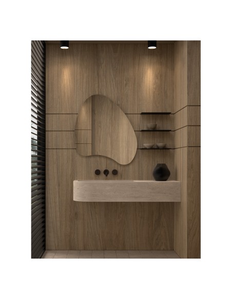 Espejo de baño Lima de Dyled sin iluminación, 80 cm
