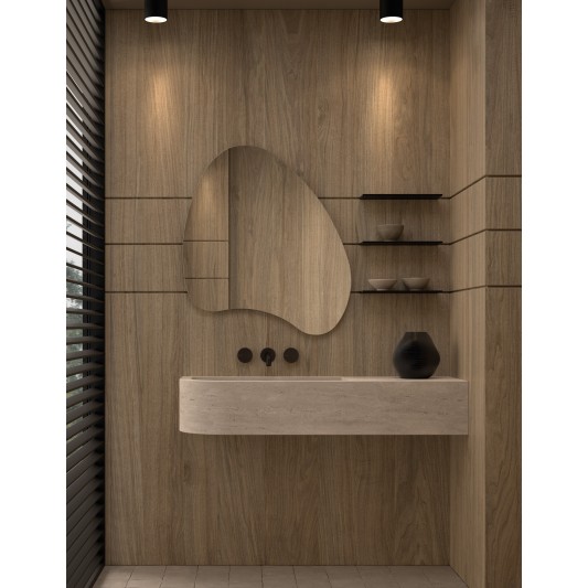 Espejo de baño Lima de Dyled sin iluminación, 80 cm 2