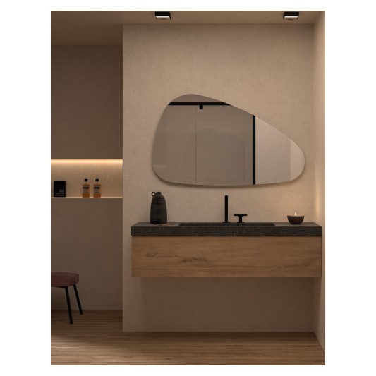 Espejo de baño Zagori de Dyled sin iluminación, 80-120 cm