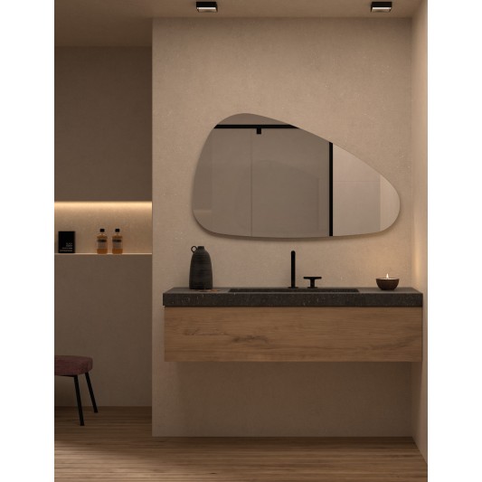 Espejo de baño Zagori de Dyled sin iluminación, 80-120 cm