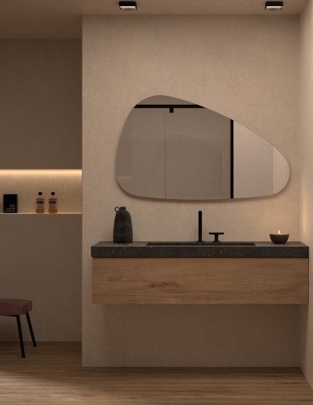 Espejo de baño Zagori de Dyled sin iluminación, 80-120 cm