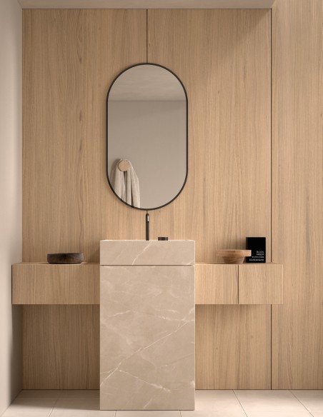 Espejo de baño Graz de Dyled sin iluminación, 50 cm