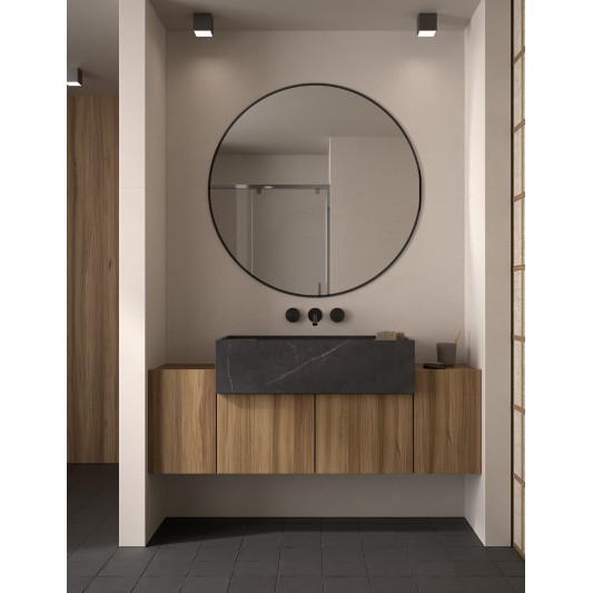 Espejo de baño Budapest de Dyled sin iluminación, Ø 60-100 cm 2