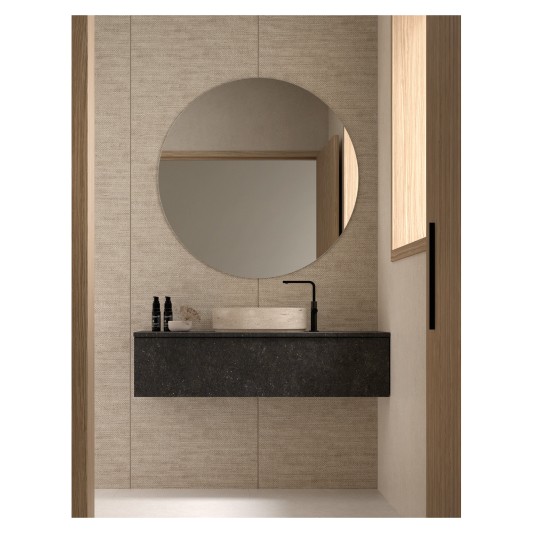 Espejo de baño Lugo de Dyled sin iluminación, Ø 50-120 cm
