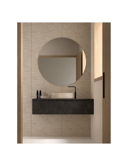 Espejo de baño Lugo de Dyled sin iluminación, Ø 50-120 cm