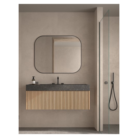 Espejo de baño Malta de Dyled sin iluminación, 60-120 cm