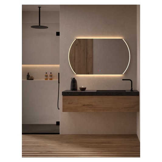 Espejo de baño LED Adino de Dyled Standard / Personalizable, 100-140 cm