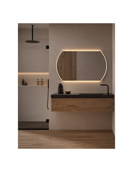 Espejo de baño LED Adino de Dyled Standard / Personalizable, 100-140 cm