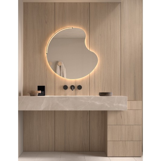 Espejo de baño LED Duero de Dyled Standard / Personalizable, 80 cm 2