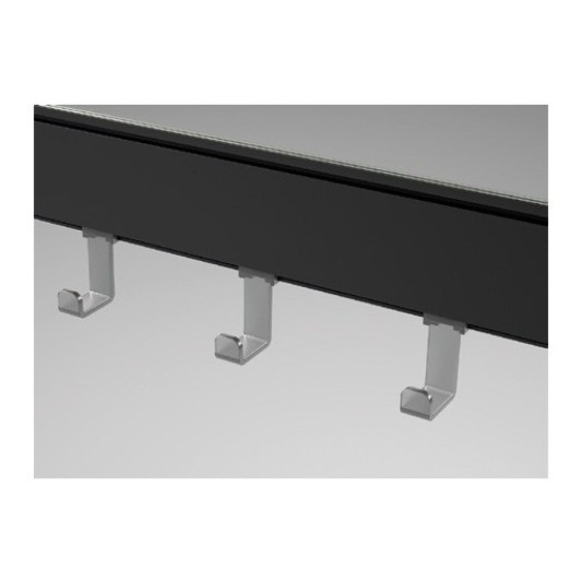 Percha AC12 para espejo DYLED con barra multifunción