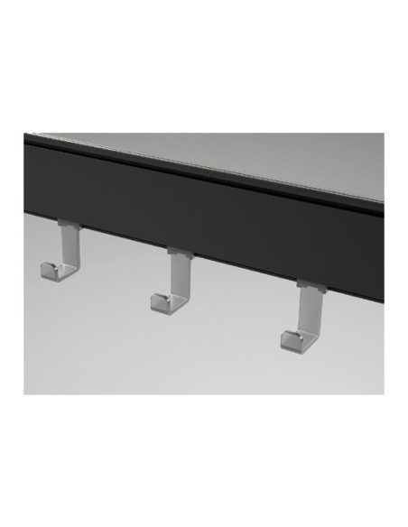 Percha AC12 para espejo DYLED con barra multifunción