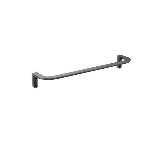 Toallero de baño de 40 cm black gun metal Aura de Medimex CAA006-03/BGM
