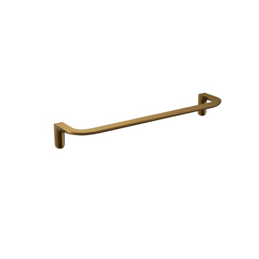 Toallero de baño de 40 cm oro cepillado Aura de Medimex CAA006-03/OC