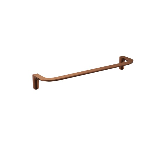 Toallero de baño de 40 cm oro rosa cepillado Aura de Medimex CAA006-03/ORC