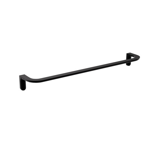 Toallero de baño de 50 cm negro mate Aura de Medimex CAA006-04/NG