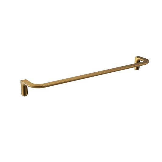 Toallero de baño de 50 cm oro cepillado Aura de Medimex CAA006-04/OC